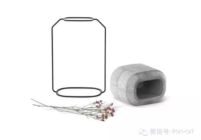 每日产品播报：有一种铁艺叫线描花瓶