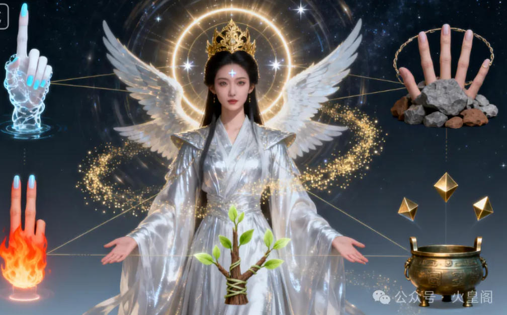 绳结里的终极算法：河图洛书，一个被编织的“宇宙魔方”